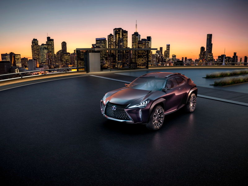 Illustration for article titled Every Part Of The Lexus UX Concept Looks Like It Can Kill You